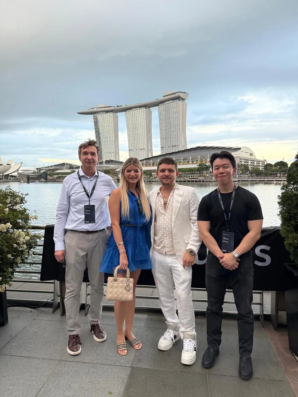 Group pic of Michael, Ian, Andy, and michelle